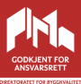 Godkjent for ansvarsrett ikon